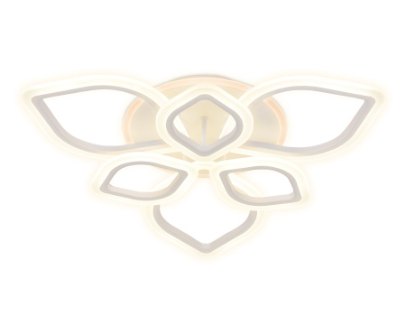 Потолочная люстра светодиодная с пультом, регулировкой яркости, цветовой температуры и ночным режимом Acrylica FA515