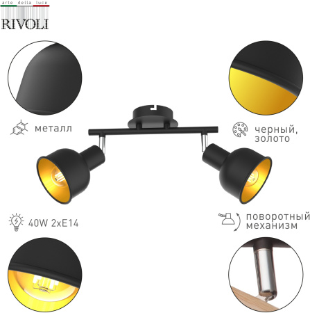 картинка Спот на штанге Rivoli Jessica 7050-702 от магазина BTSvet