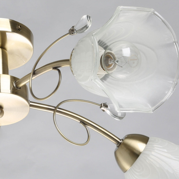 картинка Потолочная люстра на штанге Флора 670011005 от магазина BTSvet