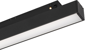 Трековый светильник светодиодный MAG-ORIENT-FLAT-L465-16W Warm3000 (BK, 80 deg, 48V) (Arlight, IP20 Металл, 3 года) 033612