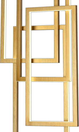 картинка Потолочная люстра светодиодная LED LAMPS 81128/1C GOLD от магазина BTSvet