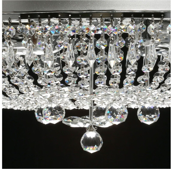 картинка Потолочная люстра хрустальная с пультом Изольда 366012906 от магазина BTSvet