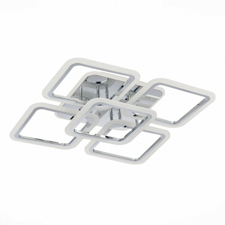 картинка Потолочная люстра светодиодная с пультом и управлением смартфоном регулировкой цветовой температуры и яркости ночным режимом Qutro SLE200412-05 от магазина BTSvet