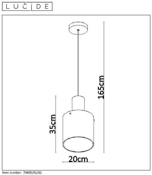картинка Подвесной светильник Toledo 74405/01/62 от магазина BTSvet