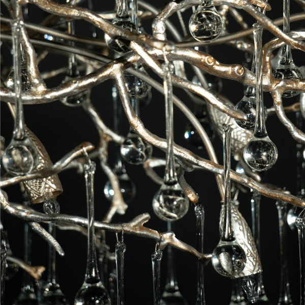 картинка Подвесная люстра светодиодная Bijout 10067/1500 SG от магазина BTSvet