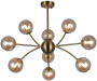 картинка Потолочная люстра на штанге Infinity 10164/9PL G9*40W Copper от магазина BTSvet