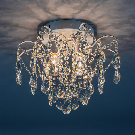 картинка Люстра потолочная Selena 1126/4 E27*60W White/Gold от магазина BTSvet