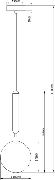 картинка Подвесной светильник Host V2850-1P от магазина BTSvet