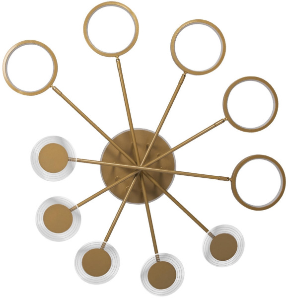 картинка Потолочная люстра на штанге Megan 10164M Gold от магазина BTSvet