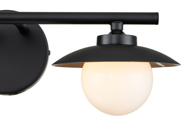 картинка Бра настенное Corazza V000284 (10015/2W Black) от магазина BTSvet