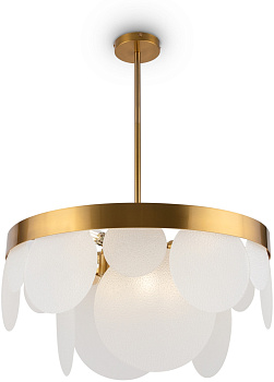 Потолочная люстра на штанге Porto FR5104PL-08BS3