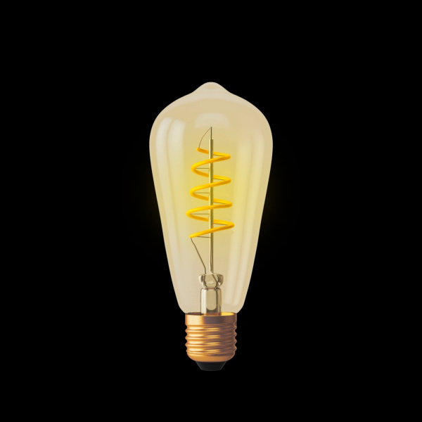 картинка Лампочка светодиодная 2000K 300Lm E27x4W Loft LED 7077 от магазина BTSvet