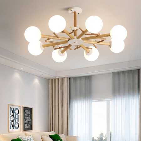 картинка Потолочная люстра FINCH 8 от магазина BTSvet