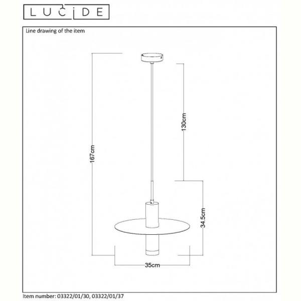 картинка Подвесной светильник Selin 03322/01/30 от магазина BTSvet