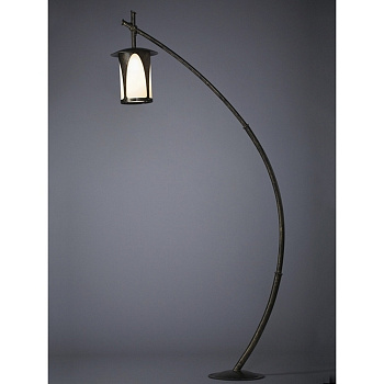 Кованый наземный уличный фонарь Borneo 160-51/bg-02