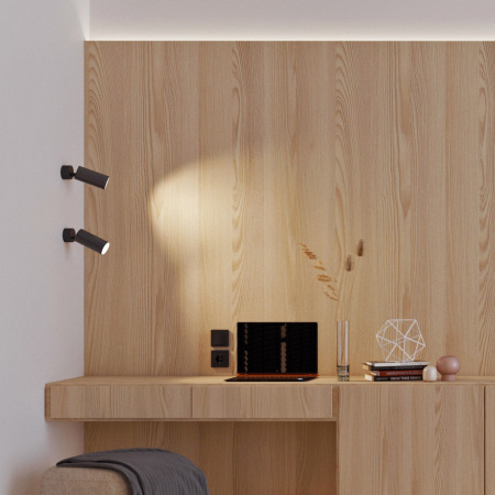 картинка Накладной светильник LED SP-POLO-SURFACE-R65-8W Warm3000 (WH-WH, 40 deg) (Arlight, IP20 Металл, 5 лет) 027510 от магазина BTSvet