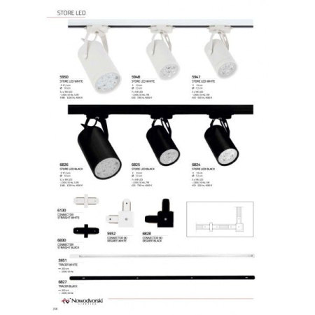 картинка Трековый светильник Store Led 6826 от магазина BTSvet