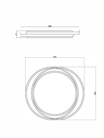 картинка Потолочный светильник светодиодный с пультом Lisoa FR10031CL-L98B от магазина BTSvet