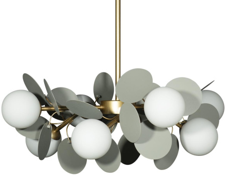 картинка Потолочная люстра светодиодная Matisse 10008/8 Grey от магазина BTSvet