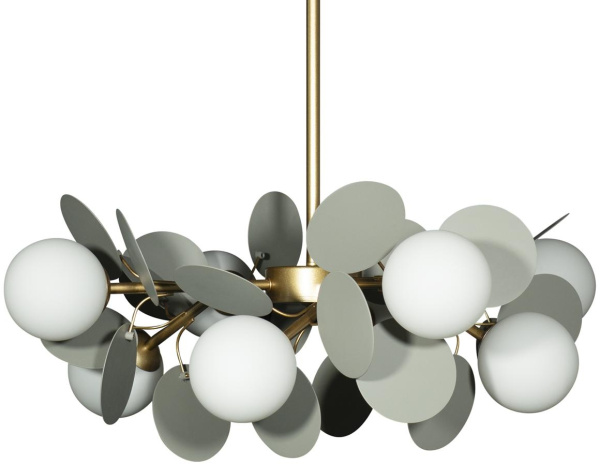 картинка Потолочная люстра светодиодная Matisse 10008/8 Grey от магазина BTSvet