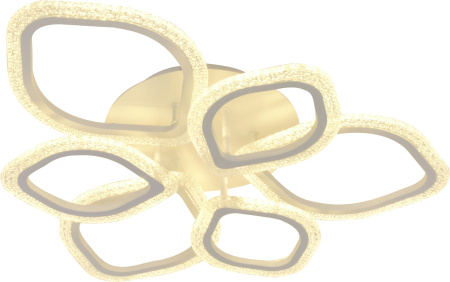 картинка Потолочная люстра светодиодная с пультом регулировкой цветовой температуры и яркости, ночным режимом и таймером Bubble 10251/6LED от магазина BTSvet