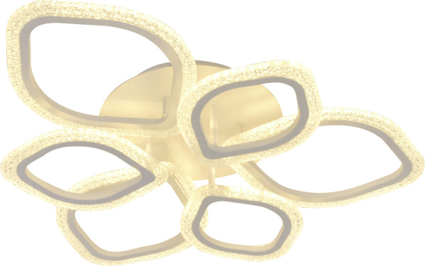 картинка Потолочная люстра светодиодная с пультом регулировкой цветовой температуры и яркости, ночным режимом и таймером Bubble 10251/6LED от магазина BTSvet