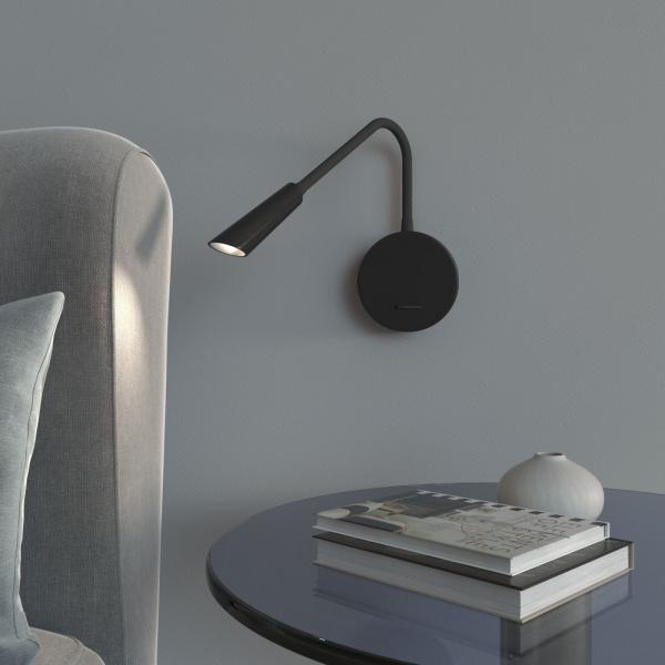 картинка Светильник настенный светодиодный Stem 40120/LED черный от магазина BTSvet