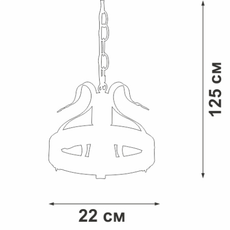 картинка Подвесной светильник V1350-7/1 от магазина BTSvet