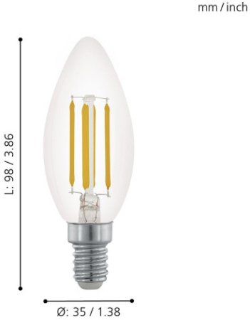 картинка Лампочка светодиодная филаментная Lm_led_e14 11704 от магазина BTSvet