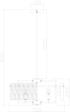 картинка Потолочная люстра Basilica FR5166PL-06BS от магазина BTSvet
