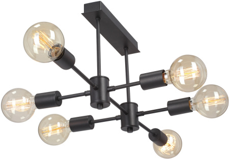 картинка Потолочная люстра на штанге V3989-1/6PL от магазина BTSvet