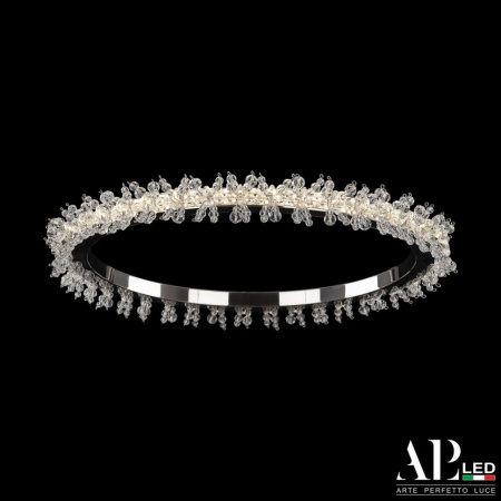 Подвесная/потолочная хрустальная люстра светодиодная Rimini S516.0.33.A.3000