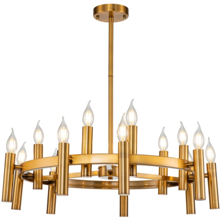 картинка Потолочная люстра на штанге Leonardo 2156/05/15P от магазина BTSvet