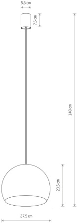 картинка Подвесной светильник Nowodvorski Candy 10335 от магазина BTSvet