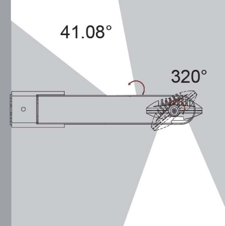 картинка Настенный светильник уличный светодиодный IP65 W6144S-2 S от магазина BTSvet