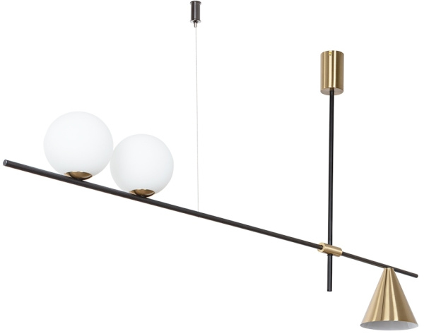 Потолочная люстра на штанге Jacob A7029PL-3BK