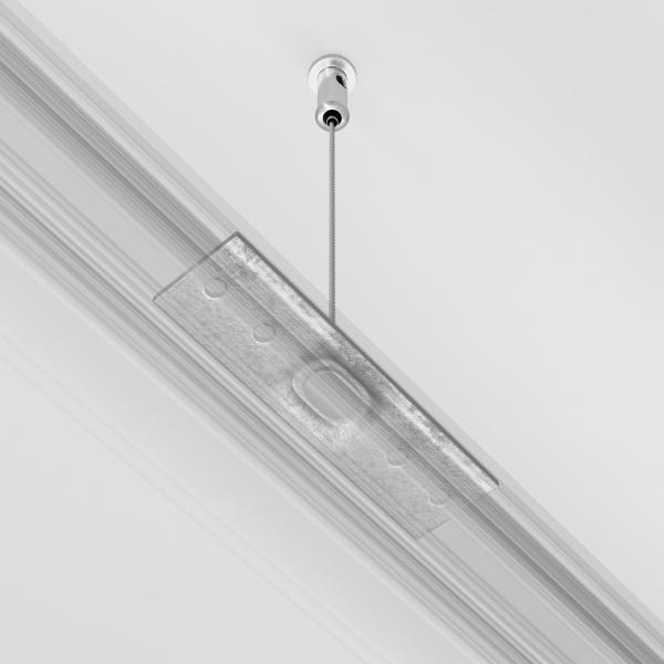 картинка Тросовый подвес для накладного магнитного шинопровода Accessories for Exility TRA034SW-2B от магазина BTSvet