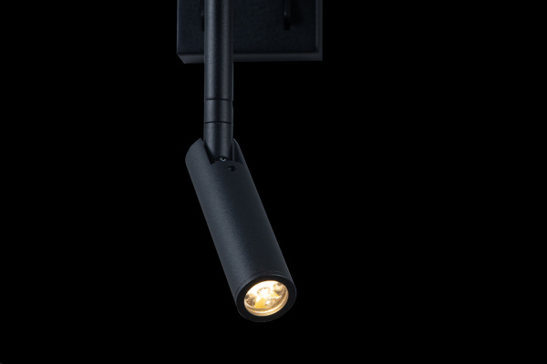 картинка Настенный светильник светодиодный с выключателем Stick 10012/6+3BK от магазина BTSvet