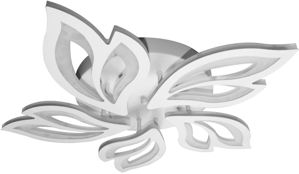 картинка Потолочная люстра светодиодная с управлением пультом смартфоном и голосом регулировкой цветовой температуры и яркости ночным режимом и таймером LED LAMPS 81216 от магазина BTSvet