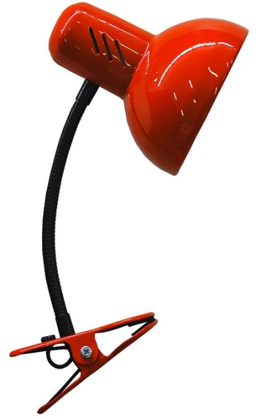 Интерьерная настольная лампа на прищепке с выключателем Eir 72001.04.26.01