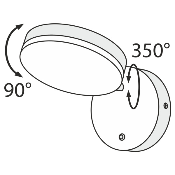 картинка Бра светодиодное с выключателем Fad MOD070WL-L8B3K от магазина BTSvet
