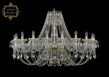 Хрустальная подвесная люстра 11.21.20.460.Gd.Sp