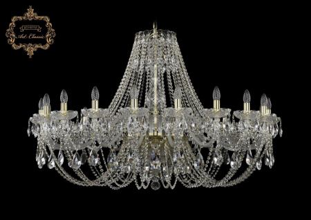 Хрустальная подвесная люстра 11.21.20.460.Gd.Sp