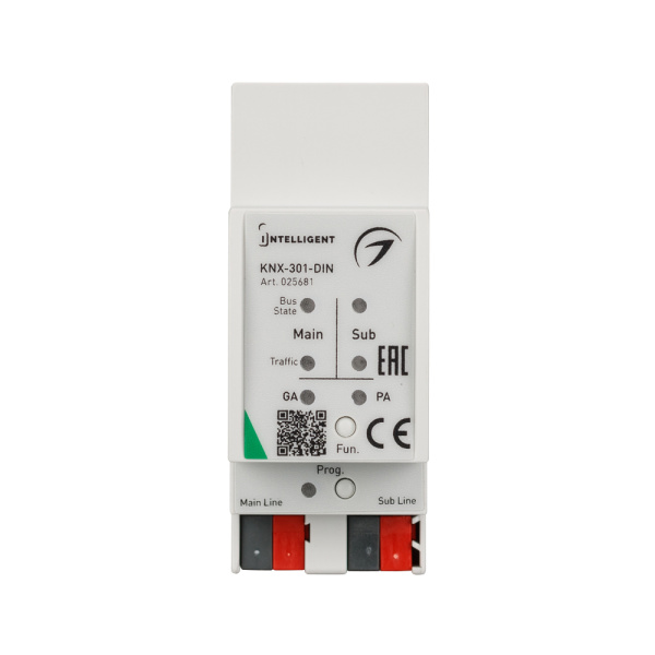 картинка INTELLIGENT Шинный соединитель KNX-301-DIN (BUS) (Arlight) 025681 от магазина BTSvet