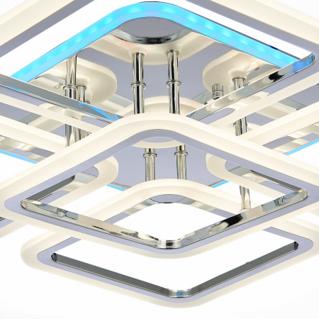 картинка Потолочная люстра светодиодная с пультом и управлением смартфоном регулировкой цветовой температуры и яркости ночным режимом Qutro SLE200412-05 от магазина BTSvet