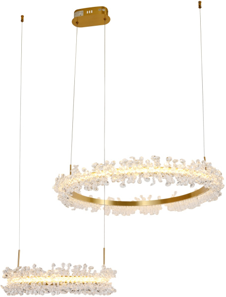 Подвесной светильник светодиодный с пультом Лаура 08245,36PA