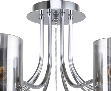 картинка Люстра потолочная на штанге Intense 683/8P E14*40W Chrome от магазина BTSvet