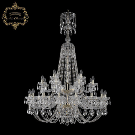 Хрустальная подвесная люстра 11.21.16+8+4.400.2d.XL-160.Gd.Sp