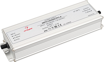 Блок питания ARPV-LG24250-PFC-A (24V, 10.4A, 250W) (Arlight, IP67 Металл, 5 лет) 030020