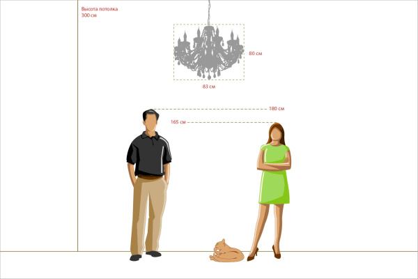 картинка Подвесная люстра Karolina 367012812 от магазина BTSvet